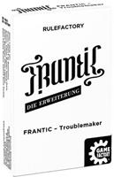 Carletto 646238 - Gamefactory, Frantic Troublemaker, Kartenspiel, Familienspiel, Erweiterung