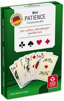 ASS Altenburger Spielkarten ASS 22570097 - Mini-Patience, Das Klassische Kartenspiel-im Miniformat