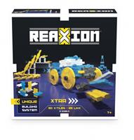 dominostenen Reaxion Xtra junior blauw/geel 108 delig