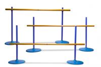 BS Toys horden 56-102 cm blauw 3 stuks