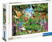 Clementoni puzzel Forrest 97,5 x 66,8 cm karton 2000 delig