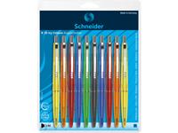 5 x Schneider Kugelschreiber K20 Icy Colours M blau Blisterkarte sorti