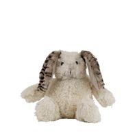 Countrylifestyle Knuffel konijn wit zebra klein