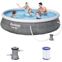 Bestway Fast-Pool-Set Ø 396 x 84 cm, inkl. Filterpumpe - 