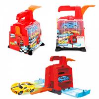 Toi-Toys Autoschieter Turbo Racers Junior 16 Cm Rood 3-delig
