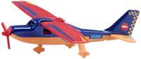 sportvliegtuig 6,7 cm die cast 1:87 blauw (1101)