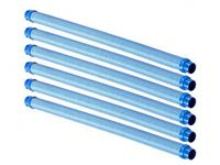 set vervangingsslangen (set van 6 x 1 meter)
