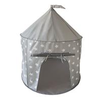 Knorrtoys knorr speelgoed Speeltent Grijs white stars