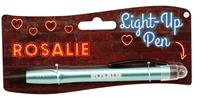 Paper Dreams balpen Light Up Rosalie junior groen