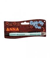 Paper Dreams balpen Light Up Anna junior groen