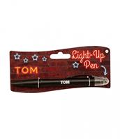 Paper Dreams light up pen Tom junior zwart