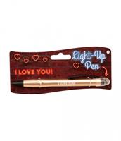 Paper Dreams light up pen I Love You goud