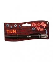 Paper Dreams light up pen Tijn junior zwart