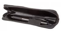 Alassio Schreibgeräte-Etui, für 2 Stifte, schwarz
