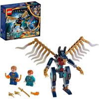 LEGO 76145 marvel air attack of the eternals 7 jaar oud constructiespeelgoed met afwijkende minifiguren