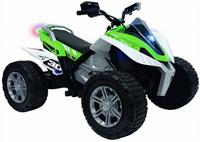 Injusa elektrische kinderquad Rage 24V groen/wit