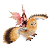 Schleich - Bayala - Fairy in Flight on Glam Owl (70713)