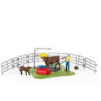 Schleich Farm World Cow Wash station 42529