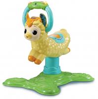 Vtech hobbelfiguur Stuiter & Leer Lama junior 52 cm beige/groen