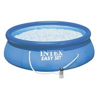 Intex Easy Set Opblaaszwembad Met Filterpomp 305 Cm Blauw