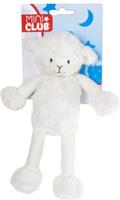 knuffelschaap junior 18 cm pluche wit