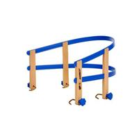 Rugleuning voor slee hout model 
