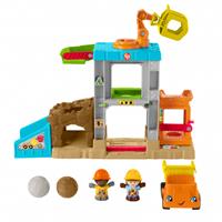 Fisher-Price Fisher Price speelset Little People bouwplaats junior 7 delig