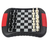 Fiesta carnavales Reisspellen/bordspellen magnetisch schaakspel/schaken set -