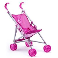 Roze Poppen Buggy Met Eenhoorn - Kinderspeelgoed