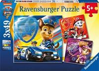 Ravensburger - Paw Patrol PAW Patrol Chase, Marshall en Skye 3x49st