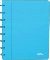 Atoma schrift Trendy ft A5, commercieel geruit, transparant turkoois