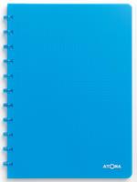 Atoma schrift Trendy ft A4, geruit 5 mm, transparant turkoois