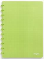 Atoma schrift Trendy ft A4, geruit 5 mm, transparant groen