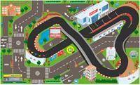 Top1Toys Speelkleed Race Circuit Met Led 72x120cm