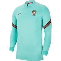 Portugal Trainingsshirt Dry Strike Drill - Turquoise/Rood
