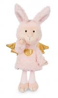 Nici Kuscheltier Schutzengel Hase La La Bunnie, 30cm, mit goldenem Herz & Flügeln in Geschenkbox