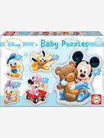 Set met 5 puzzels van 3 tot 5 stukjes Disney Mickey EDUCA blauw