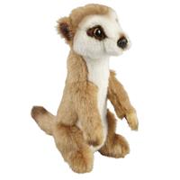 Ravensden Pluche knuffel dieren Stokstaartje 18 cm -