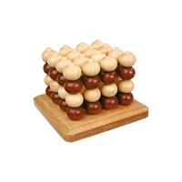 Small Foot - Foor n a Row 3D Wooden Strategy Game