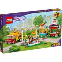 Lego 41701 Friends Streetfood-Markt mit Taco-Truck und Smoothie-Bar, Konstruktionsspielzeug