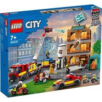 Lego 60321 City Feuerwehreinsatz mit Löschtruppe, Konstruktionsspielzeug
