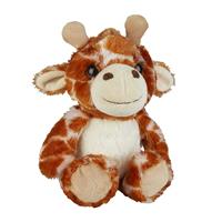 Nature Plush Planet Pluche knuffel dieren Giraffe 18 cm -