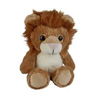 Nature Plush Planet Pluche knuffel dieren Leeuw 18 cm -