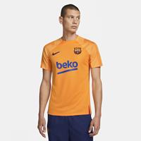 Nike FC Barcelona Strike  Dri-FIT voetbaltop met korte mouwen voor heren - Oranje