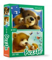 Rebo Productions legpuzzel Sweetest Bear junior 24/48 stukjes