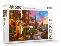 Rebo Productions legpuzzel Lake Como Sunset karton 500 stukjes