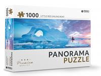 Rebo Productions legpuzzel Red Sailboat panorama 1000 stukjes