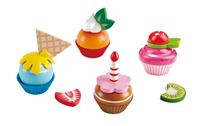 Toynamics Europe Hape E3157 - Cupcakes, Küchenspielzeug, Kuchen, Törtchen