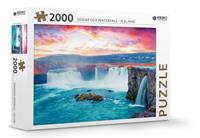 Rebo Productions legpuzzel Godafoss Waterfall 2000 stukjes