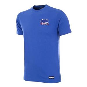 Sportus.nl COPA Football - Frankrijk 2000 European Champions T-Shirt - Blauw